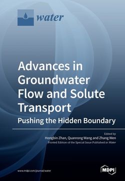 portada Advances in Groundwater Flow and Solute Transport (en Inglés)