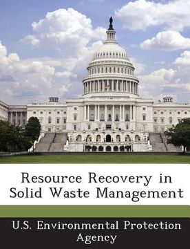 portada Resource Recovery in Solid Waste Management (en Inglés)