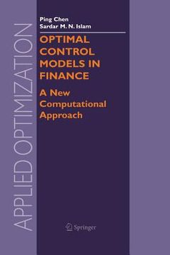 portada Optimal Control Models in Finance: A New Computational Approach (en Inglés)