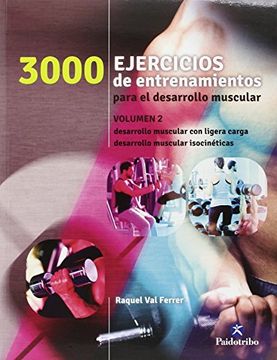 portada 3000 Ejercicios De Entrenamiento Para El Desarrollo Muscular Ii (in Spanish)
