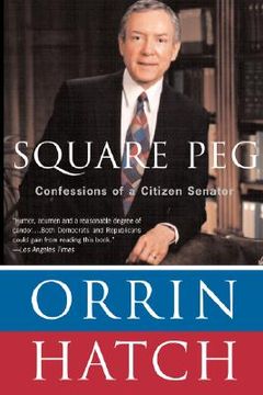 portada square peg: confessions of a citizen-senator (in English)