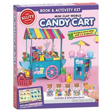 portada Mini Clay World: Candy Cart (Klutz) 