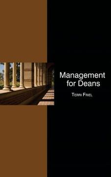 portada Management for Deans (Hc) (en Inglés)