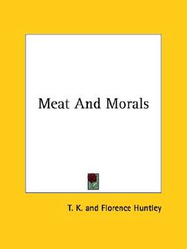 portada meat and morals (en Inglés)