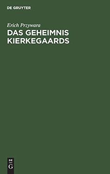 portada Das Geheimnis Kierkegaards (en Alemán)