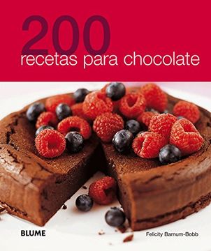 portada 200 Recetas Para Chocolate (in Spanish)