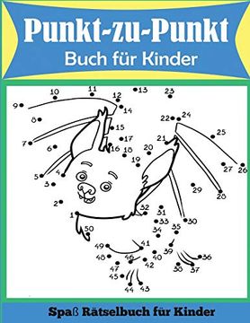 portada Punkt-Zu-Punkt Buch für Kinder: Spaß Rätselbuch für Kinder 