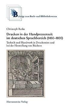 portada Drucken in Der Handpressenzeit (in German)