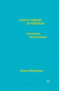 portada Kant's Theory of Emotion: Emotional Universalism (en Inglés)