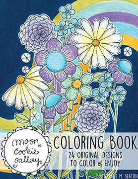 portada Moon Cookie Gallery Coloring Book #3 (en Inglés)