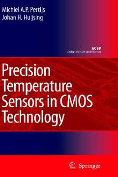 portada precision temperature sensors in cmos technology (en Inglés)