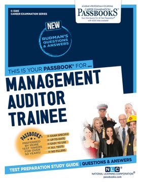 portada Management Auditor Trainee (C-3285): Passbooks Study Guide Volume 3285 (en Inglés)