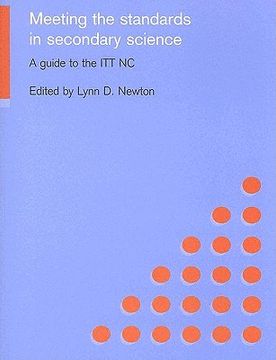 portada meeting the standards in secondary science: a guide to the itt nc (en Inglés)