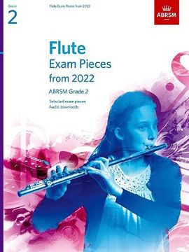 portada Flute Exam Pieces From 2022, Abrsm Grade 2: Selected From the Syllabus From 2022. Score & Part, Audio Downloads (Abrsm Exam Pieces) (en Inglés)