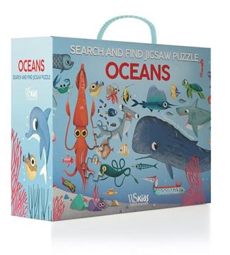 portada Oceans Search and Find Jigsaw Puzzle box