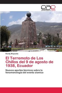 portada El Terremoto de Los Chillos del 9 de agosto de 1938, Ecuador (in Spanish)