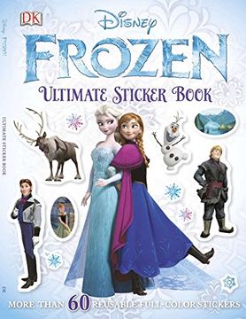 portada Ultimate Sticker Book: Frozen: More Than 60 Reusable Full-Color Stickers (Ultimate Sticker Books) (in English)