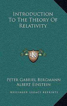 portada introduction to the theory of relativity