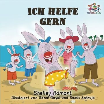 portada Ich helfe gern: I Love to Help (German Edition) (German Bedtime Collection)