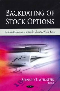 portada backdating of stock options (en Inglés)