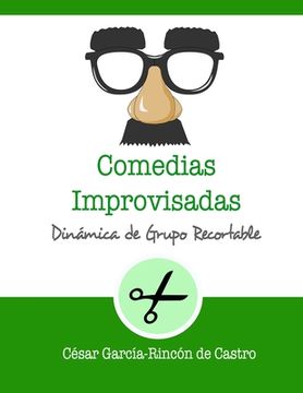 portada Comedias Improvisadas: Dinámica de grupo recortable (in Spanish)