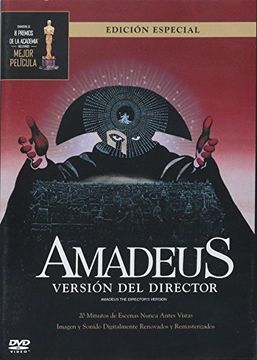 portada - Amadeus [*NTSC/Region 4 dvd. Import - Latin America] (Subtitles: English, Spanish, Portuguese)