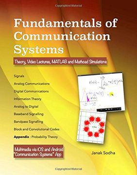 portada Fundamentals of Communication Systems: Theory, Video Lectures, MATLAB and MathCAD Simulations