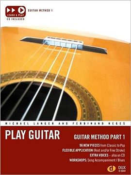 portada Play Guitar 1 (Englisch): Guitar Method Part 1 Incl. Cd