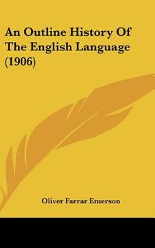 portada an outline history of the english language (1906) (en Inglés)