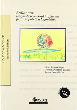 portada Enraonar: Lingüística General i Aplicada per a la Pàctica Logopèdica (Colección Manuales) (en Catalá)