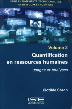 portada "Quantification en Ressources Humaines" (in French)