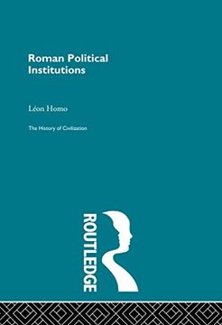 portada Roman Political Institutions (History of Civilization) (en Inglés)