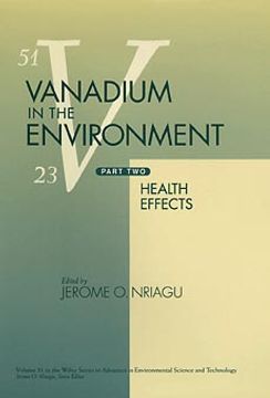 portada vanadium in the environment, health effects (en Inglés)