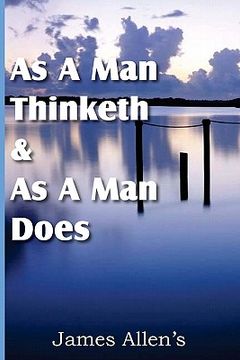 portada as a man thinketh & as a man does