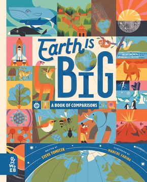 portada Earth is Big: A Book of Comparisons (in English)