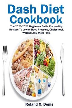 portada Dash Diet Cookbook (libro en Inglés)