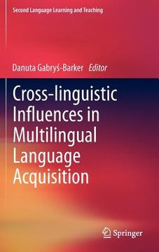portada cross-linguistic influences in multilingual language acquisition