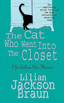portada The cat who Went Into the Closet (in English)