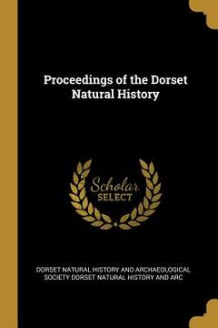 portada Proceedings of the Dorset Natural History (en Inglés)