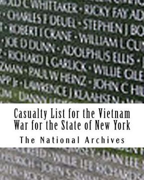 portada Casualty List for the Vietnam War for the State of New York (en Inglés)