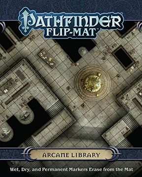 portada Pathfinder Flip-Mat: Arcane Library (en Inglés)