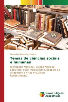 portada Temas de ciências sociais e humanas