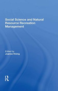portada Social Science and Natural Resource Recreation Management 