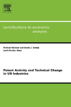 portada patent activity and technical change in us industries (en Inglés)