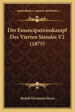 portada Der Emancipationskampf Des Vierten Standes V2 (1875) (in German)