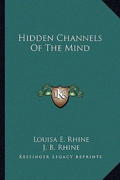 portada hidden channels of the mind