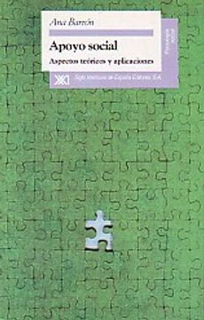 Libro Apoyo Social. Aspectos Teoricos Y Aplicaciones, Ana Barron, ISBN ...