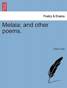 portada melaia; and other poems.