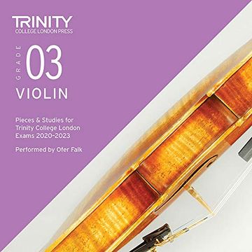 portada Violin Exam Pieces 2020-2023: Grade 3 cd () (en Inglés)