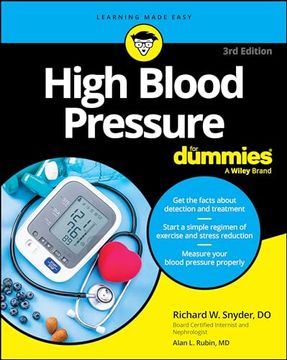 portada High Blood Pressure for Dummies (en Inglés)